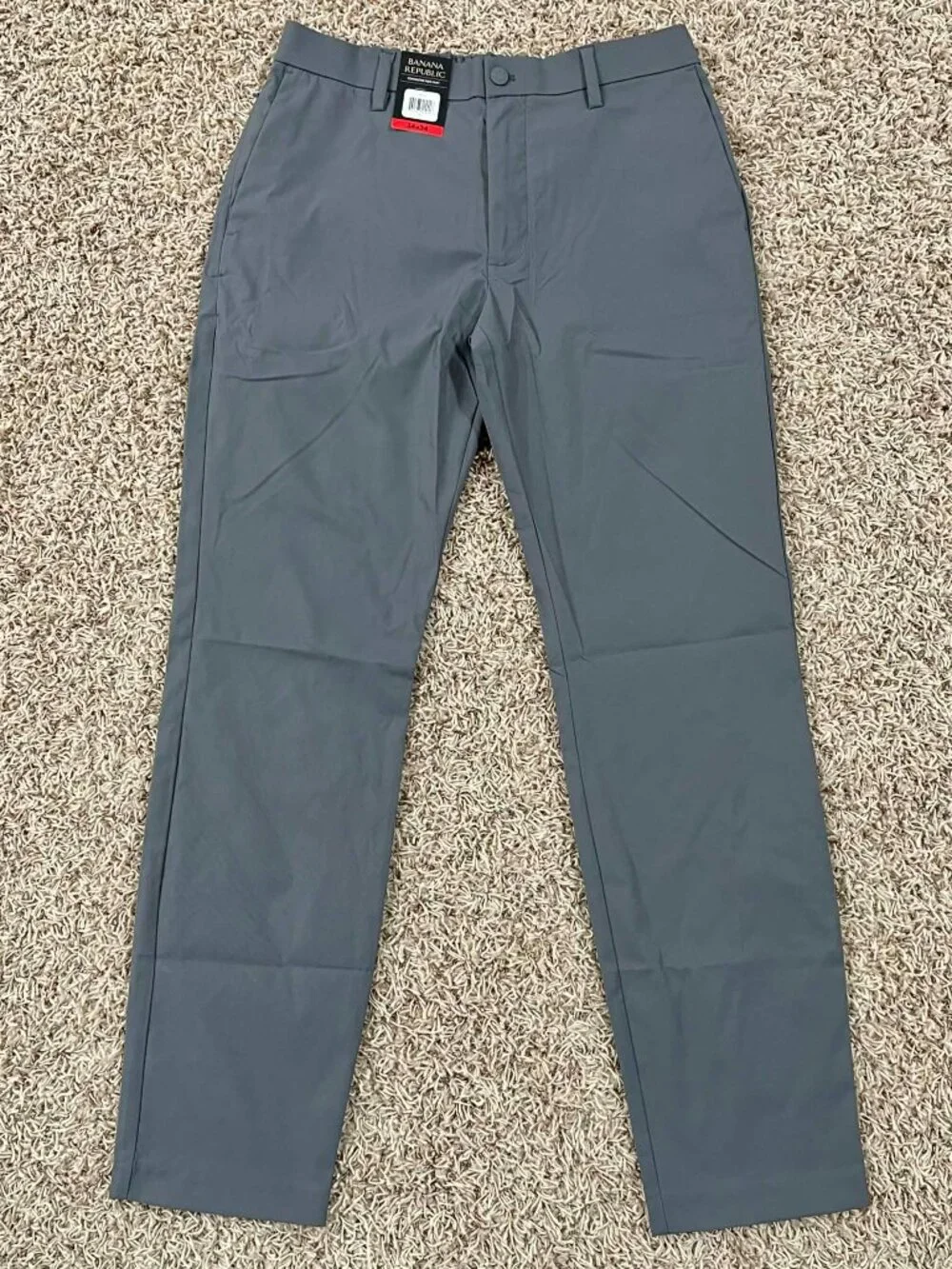 Banana Republic Men's Commuter Pants Gray, Size 34x34 (New)